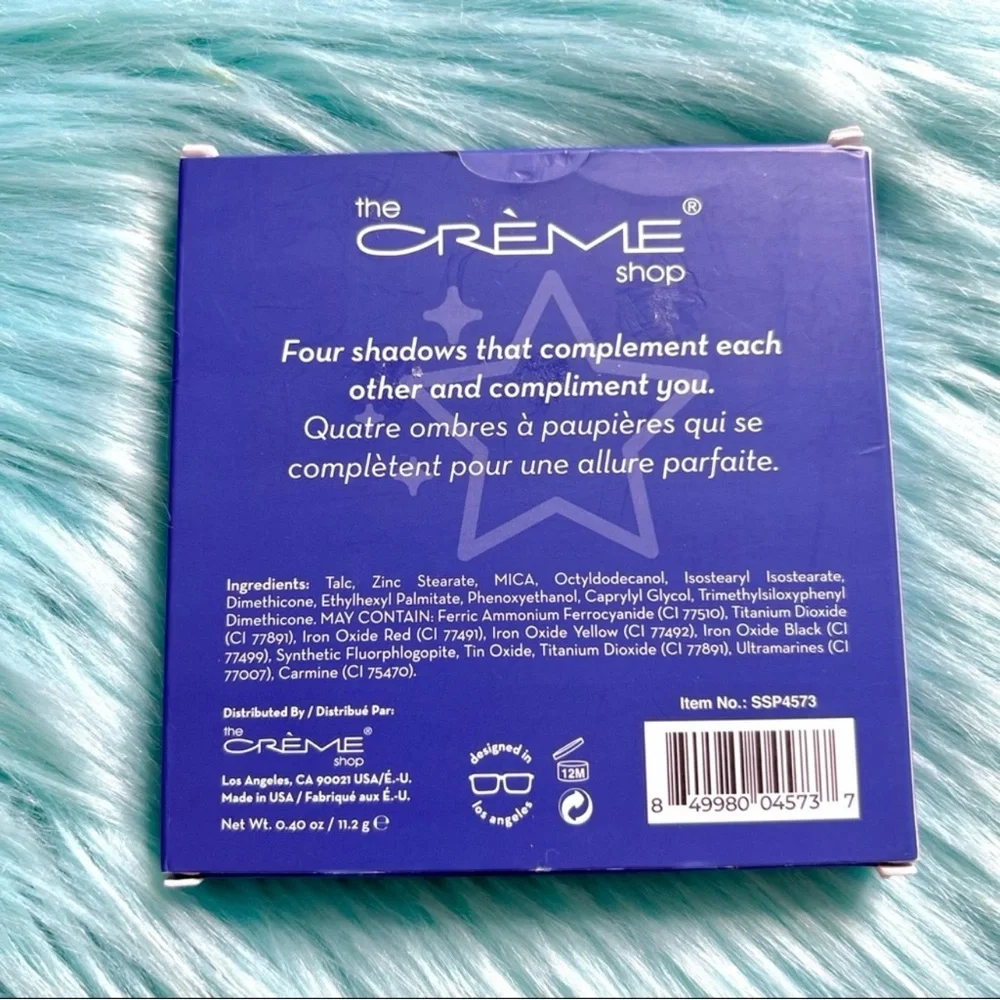 Creme Shop Galaxy So Shady Starlit Eyeshadow Palette 4 Color Travel Size NEW